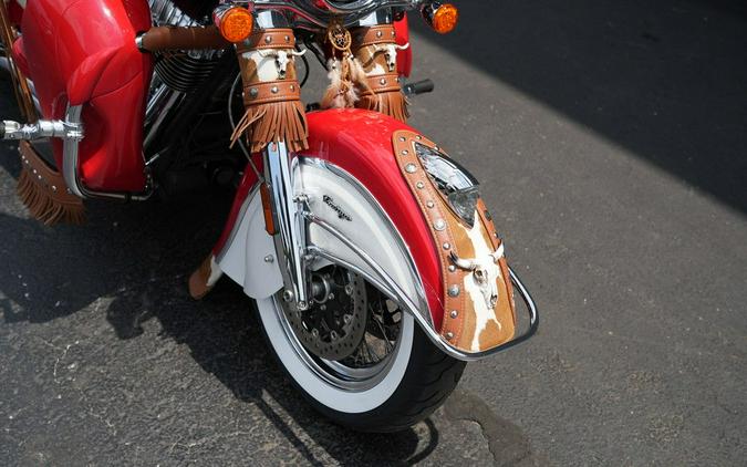 2019 Indian Motorcycle Chief Vintage Icon Series Patriot Red/Pearl White