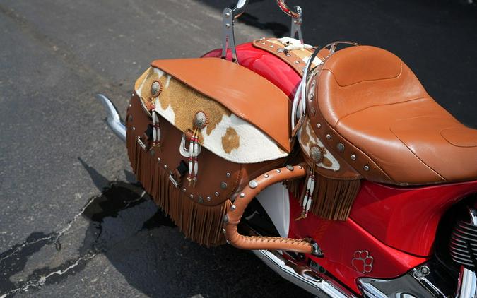 2019 Indian Motorcycle Chief Vintage Icon Series Patriot Red/Pearl White