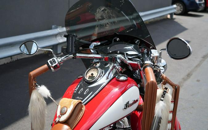 2019 Indian Motorcycle Chief Vintage Icon Series Patriot Red/Pearl White