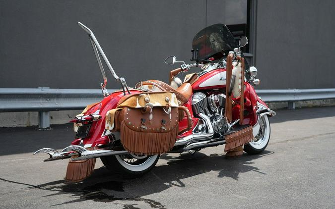 2019 Indian Motorcycle Chief Vintage Icon Series Patriot Red/Pearl White