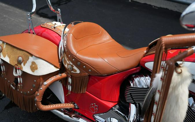 2019 Indian Motorcycle Chief Vintage Icon Series Patriot Red/Pearl White