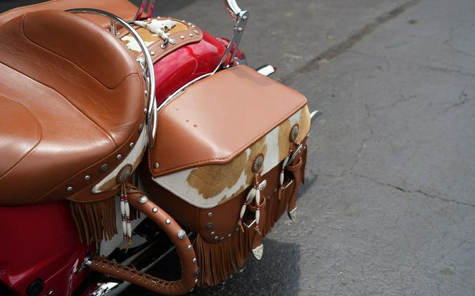 2019 Indian Motorcycle Chief Vintage Icon Series Patriot Red/Pearl White