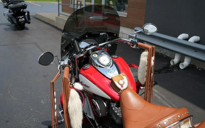 2019 Indian Motorcycle Chief Vintage Icon Series Patriot Red/Pearl White