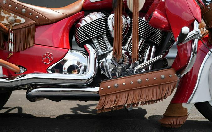 2019 Indian Motorcycle Chief Vintage Icon Series Patriot Red/Pearl White
