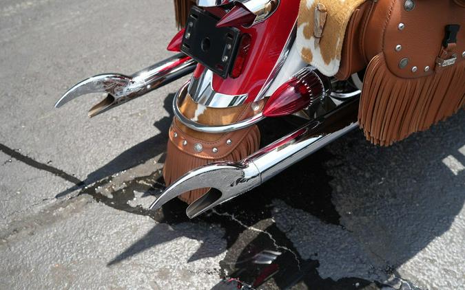 2019 Indian Motorcycle Chief Vintage Icon Series Patriot Red/Pearl White