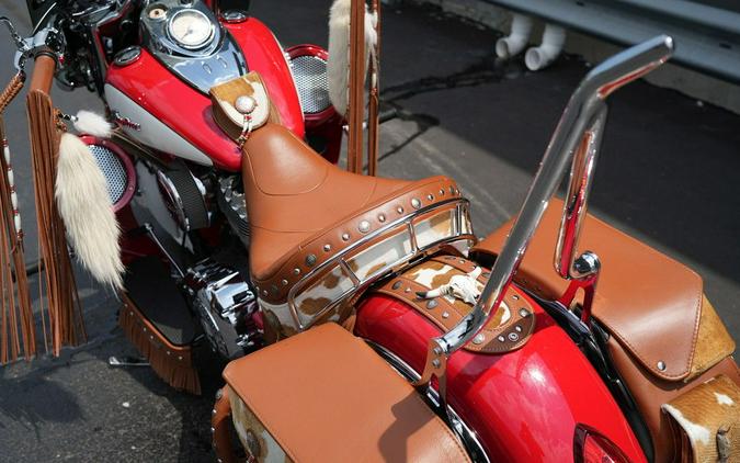 2019 Indian Motorcycle Chief Vintage Icon Series Patriot Red/Pearl White