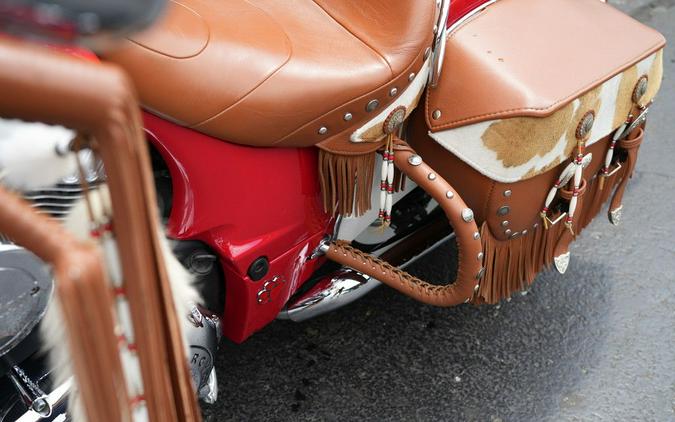 2019 Indian Motorcycle Chief Vintage Icon Series Patriot Red/Pearl White