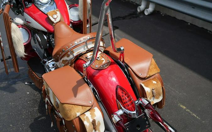 2019 Indian Motorcycle Chief Vintage Icon Series Patriot Red/Pearl White