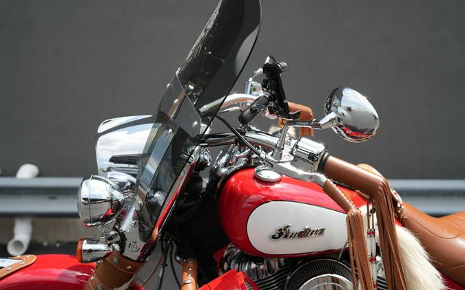 2019 Indian Motorcycle Chief Vintage Icon Series Patriot Red/Pearl White