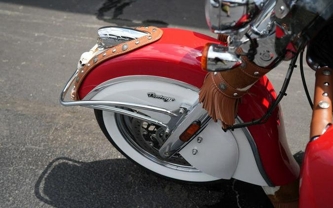 2019 Indian Motorcycle Chief Vintage Icon Series Patriot Red/Pearl White