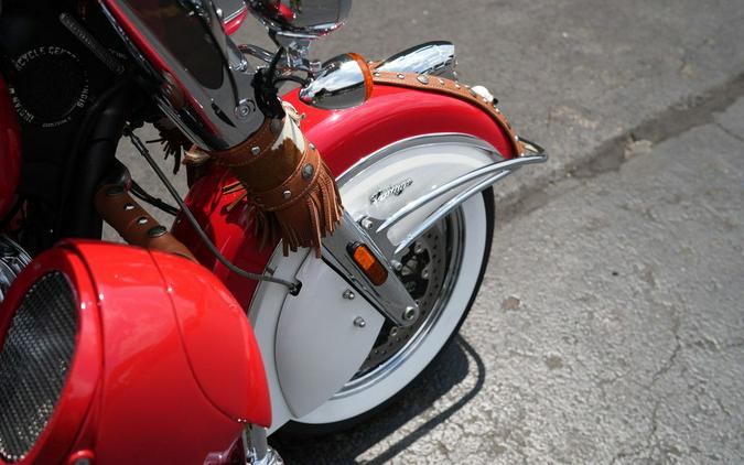 2019 Indian Motorcycle Chief Vintage Icon Series Patriot Red/Pearl White