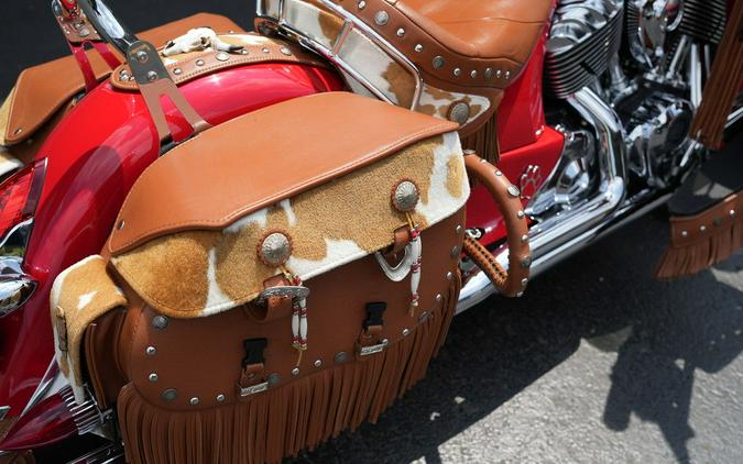 2019 Indian Motorcycle Chief Vintage Icon Series Patriot Red/Pearl White