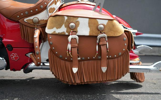 2019 Indian Motorcycle Chief Vintage Icon Series Patriot Red/Pearl White