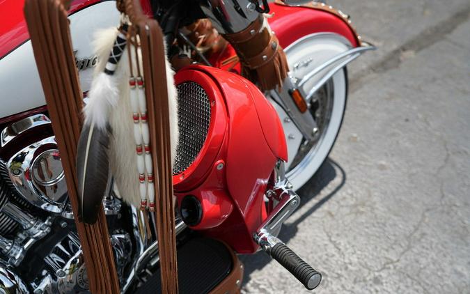 2019 Indian Motorcycle Chief Vintage Icon Series Patriot Red/Pearl White