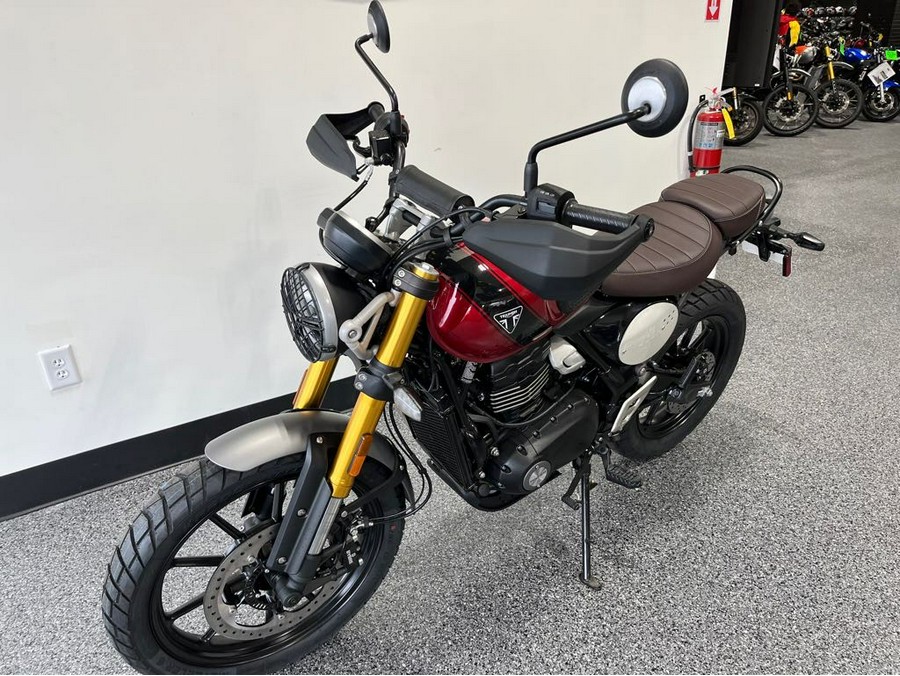 2024 Triumph Scrambler 400 X