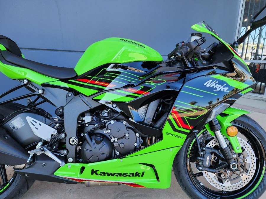 2024 KAWASAKI NINJA ZX-6R KRT EDITION