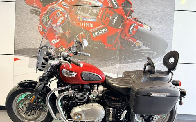2018 Triumph Bonneville Speedmaster Cranberry Red