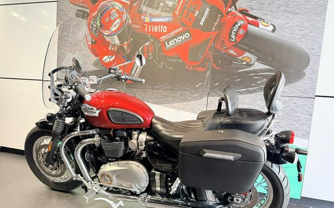 2018 Triumph Bonneville Speedmaster Cranberry Red