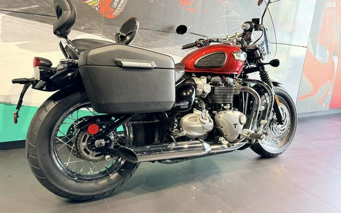 2018 Triumph Bonneville Speedmaster Cranberry Red
