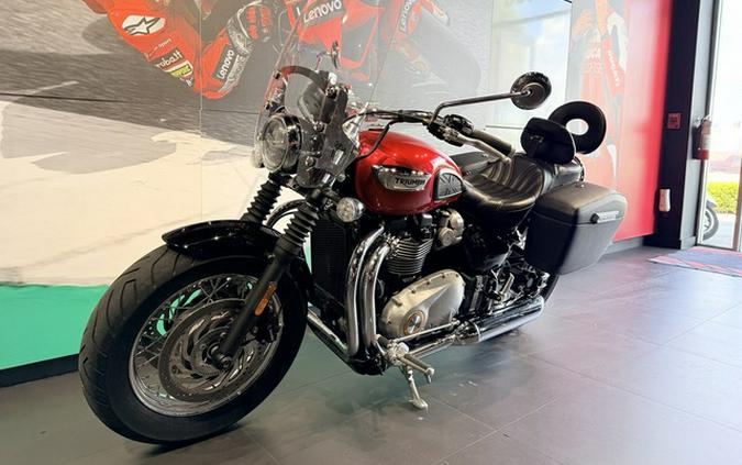2018 Triumph Bonneville Speedmaster Cranberry Red