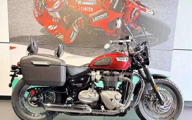 2018 Triumph Bonneville Speedmaster Cranberry Red