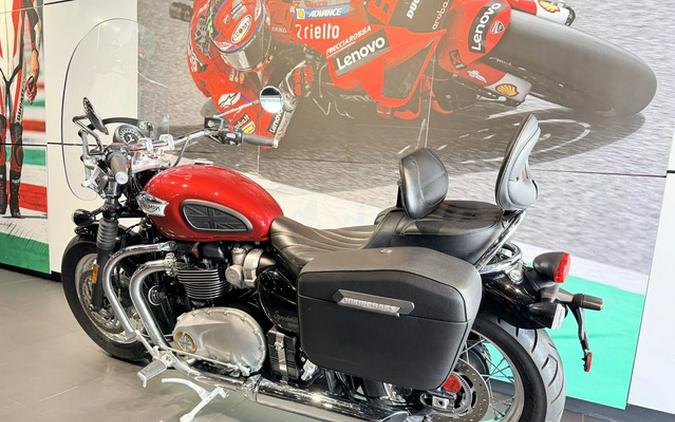 2018 Triumph Bonneville Speedmaster Cranberry Red