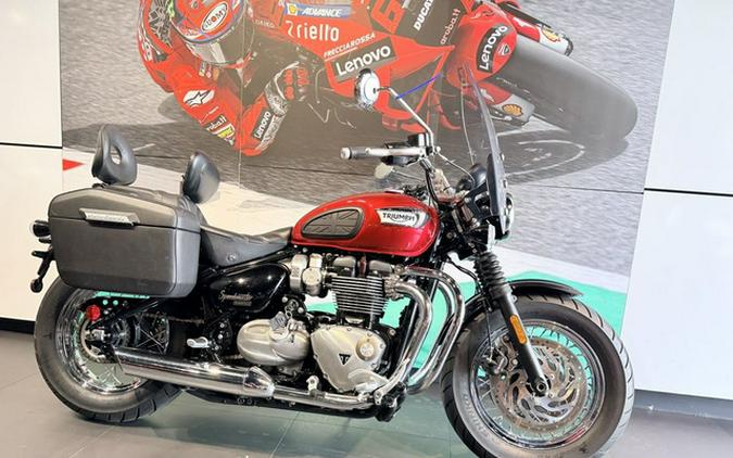 2018 Triumph Bonneville Speedmaster Cranberry Red