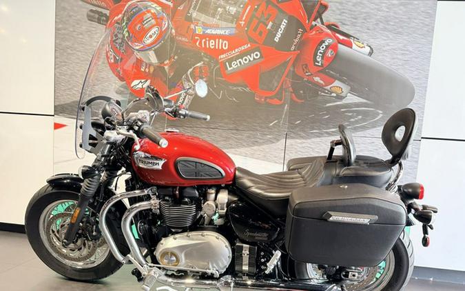 2018 Triumph Bonneville Speedmaster Cranberry Red