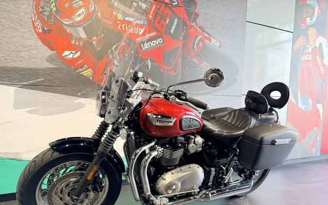2018 Triumph Bonneville Speedmaster Cranberry Red