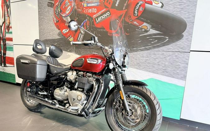 2018 Triumph Bonneville Speedmaster Cranberry Red