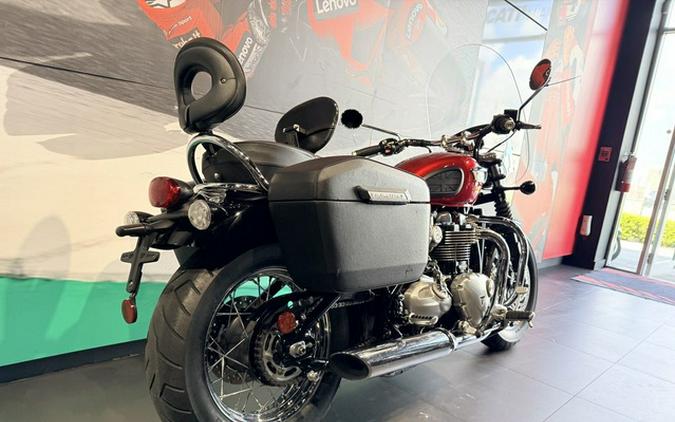 2018 Triumph Bonneville Speedmaster Cranberry Red