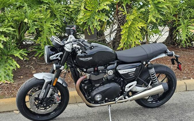 2024 Triumph Speed Twin 1200 Jet Black