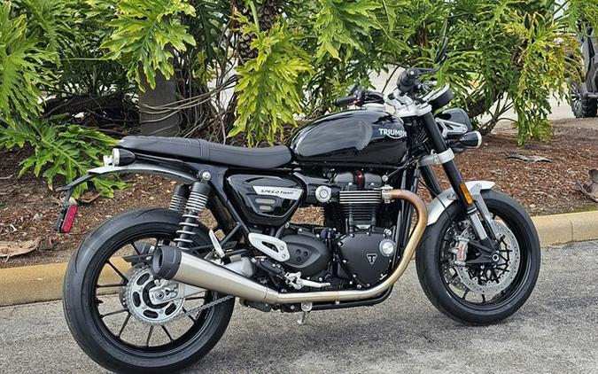 2024 Triumph Speed Twin 1200 Jet Black