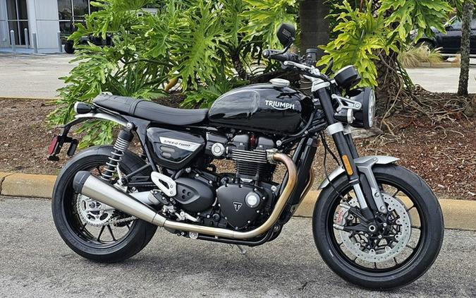 2024 Triumph Speed Twin 1200 Jet Black