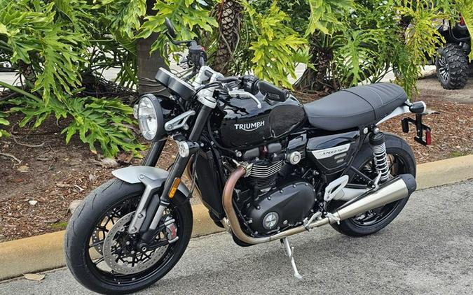 2024 Triumph Speed Twin 1200 Jet Black