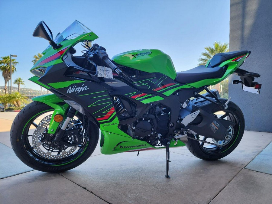 2024 KAWASAKI NINJA ZX-6R KRT EDITION