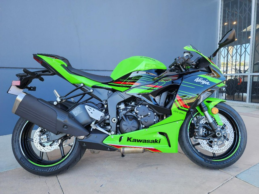 2024 KAWASAKI NINJA ZX-6R KRT EDITION