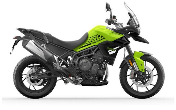 2025 Triumph Tiger 850 Sport Roulette Green Jet Black