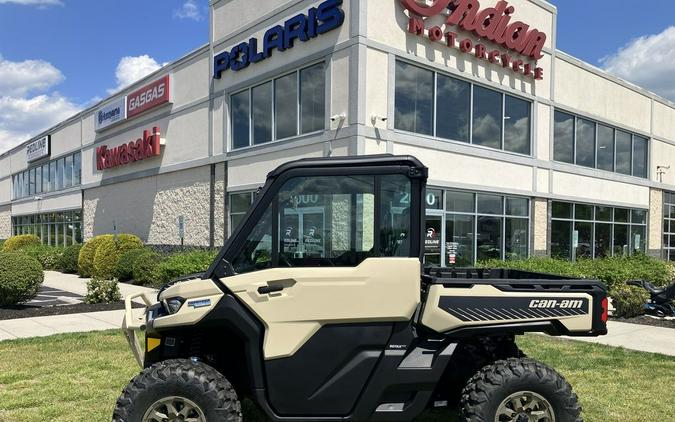 2024 Can-Am® Defender Limited HD10 Desert Tan & Timeless Black