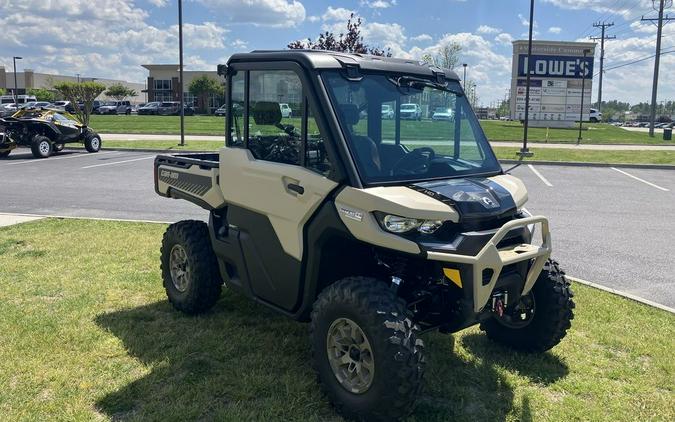 2024 Can-Am® Defender Limited HD10 Desert Tan & Timeless Black