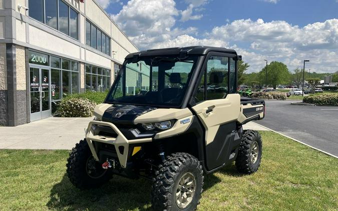 2024 Can-Am® Defender Limited HD10 Desert Tan & Timeless Black