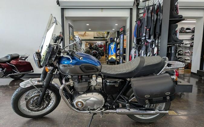 2022 Triumph Bonneville T120 Cobalt Blue/Silver Ice