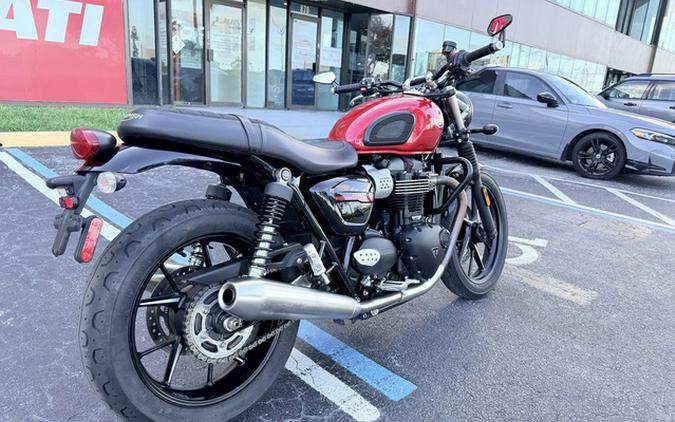 2019 Triumph Street Twin Korosi Red