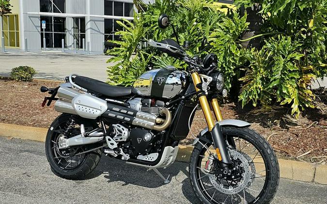 2023 Triumph Scrambler 1200 XE Chrome Edition Brooklands Green XE