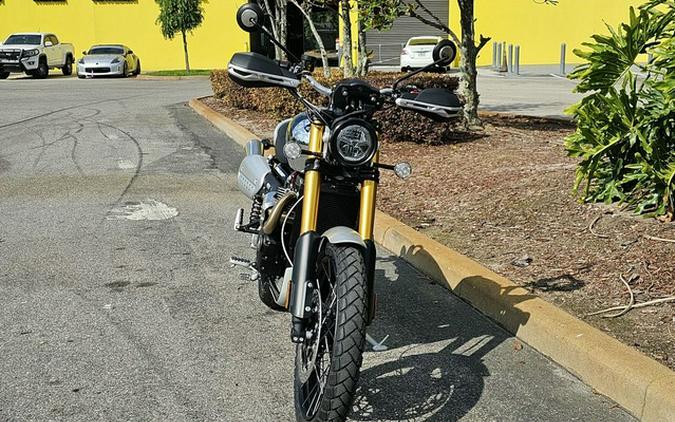 2023 Triumph Scrambler 1200 XE Chrome Edition Brooklands Green XE