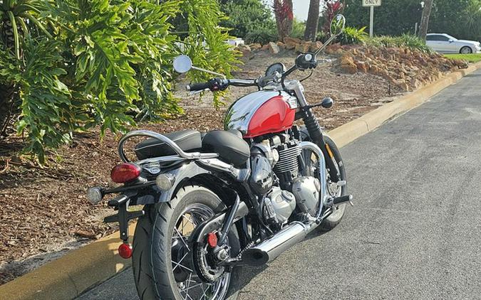 2023 Triumph Bonneville Speedmaster Chrome Edition Diablo Red