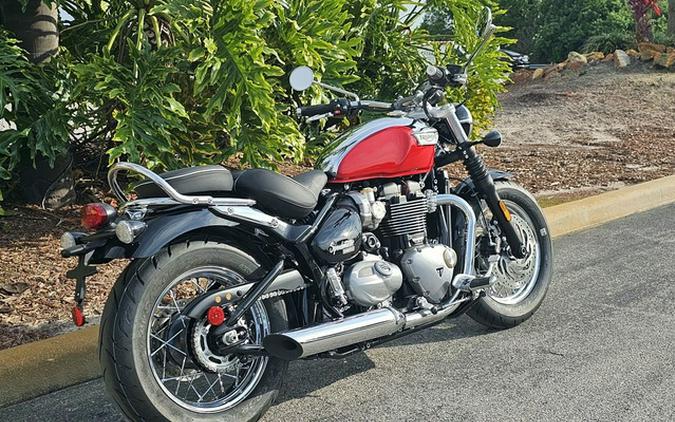 2023 Triumph Bonneville Speedmaster Chrome Edition Diablo Red