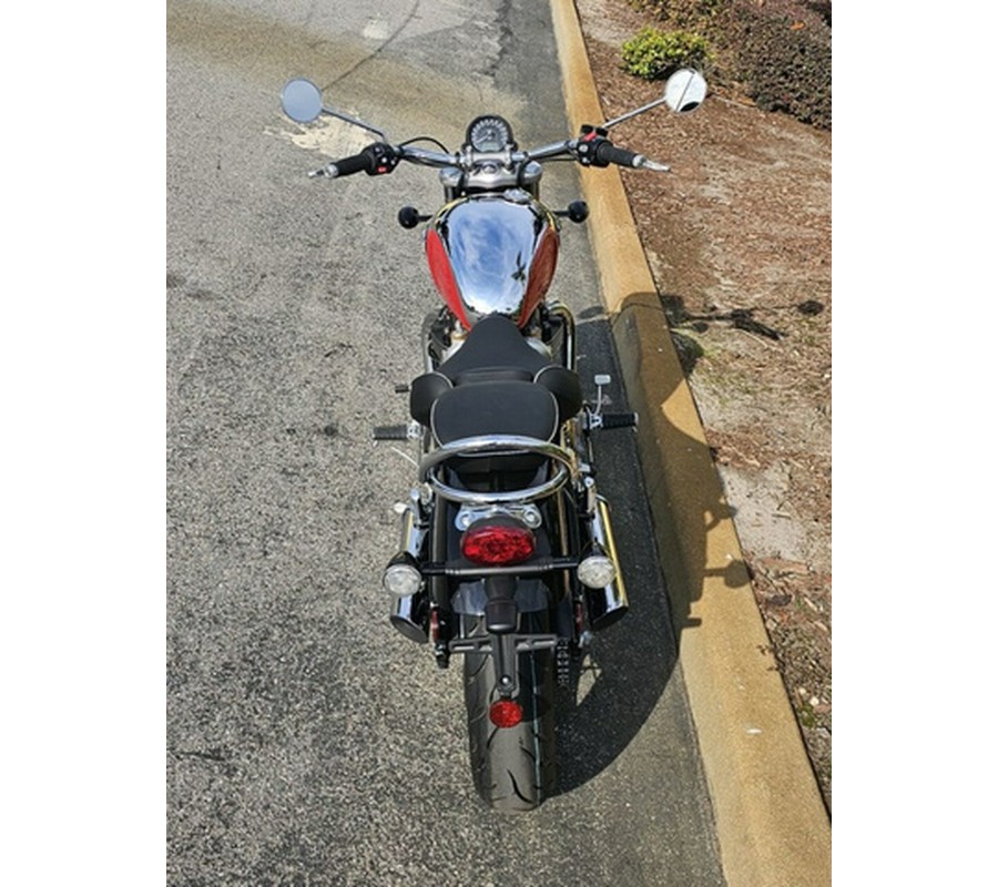 2023 Triumph Bonneville Speedmaster Chrome Edition Diablo Red