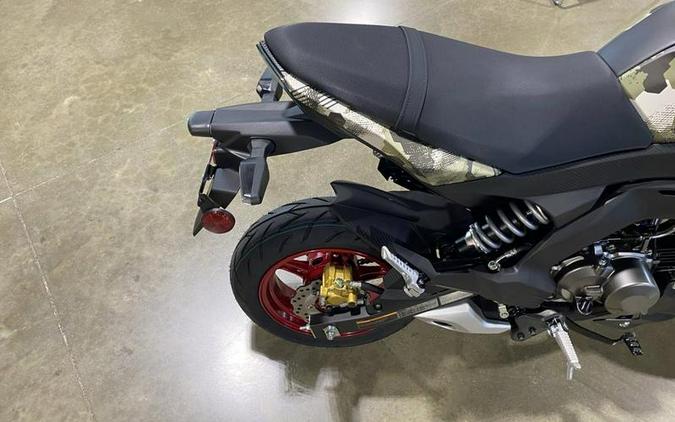 2026 Kawasaki Z125 PRO Cypher Camo Beige