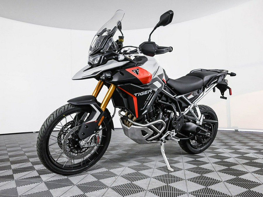 2025 Triumph Tiger 900 Rally Pro Ash Grey Intense Orange